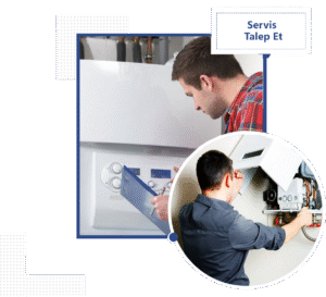 Altus beyaz eşya servisi görseli – teknisyen cihazı inceliyor